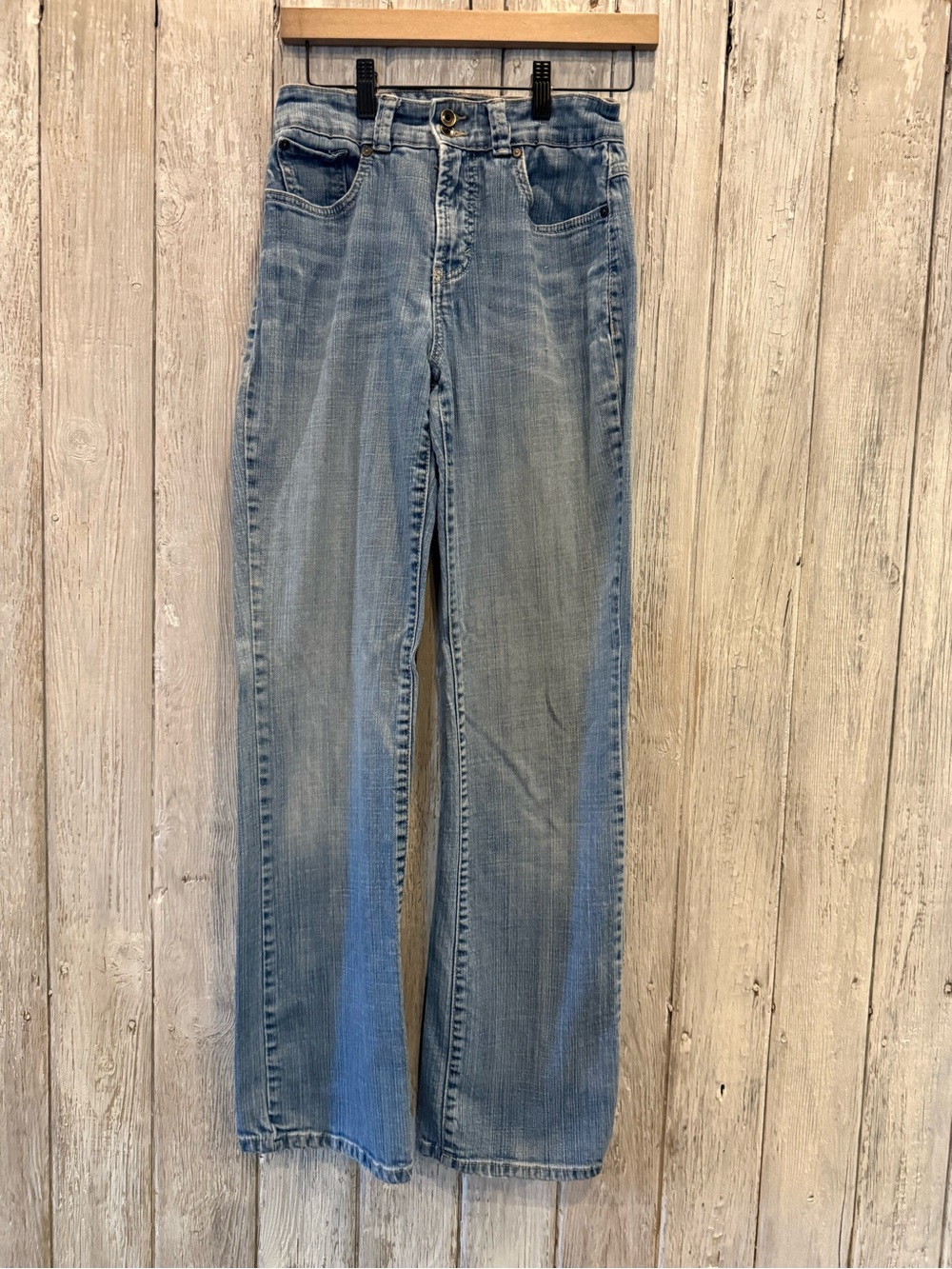 Nine West Light Blue Straight-Leg Jeans